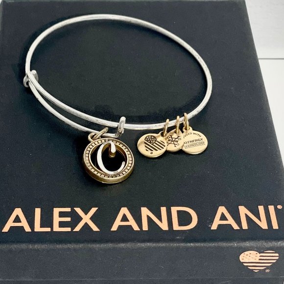 Alex and Ani Charm Bangle - Picture 1 of 1